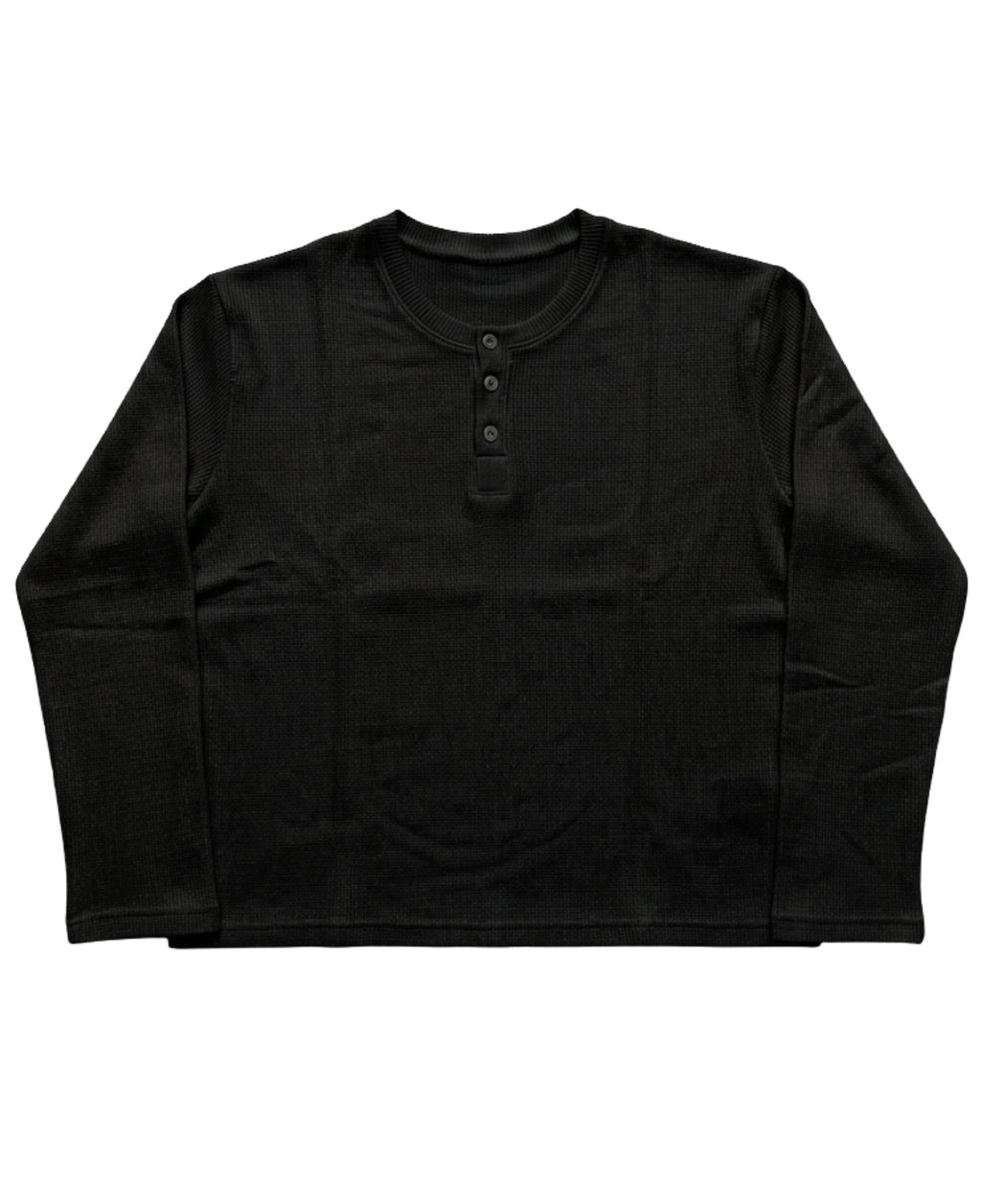 Black Henley Tee